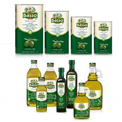 Оливковое масло BASSO Extra Virgin 0.5 литр, ж/б, Италия