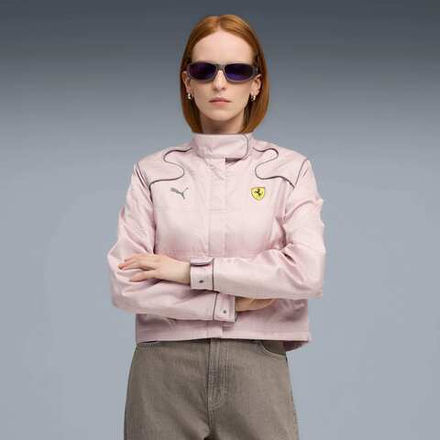 PUMA X SCUDERIA FERRARI ЖЕНСКАЯ КУРТКА HP PREMIUM, РОЗОВЫЙ