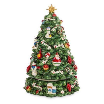 Шкатулка музыкальная 22см Lamart Noel Нарядная Елка