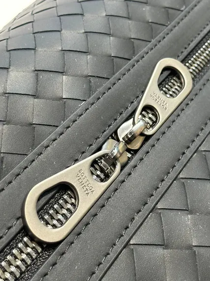 Дорожная сумка Bottega Veneta Intrecciato черный