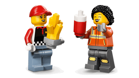 Конструктор LEGO City 60488 Fries Food Truck