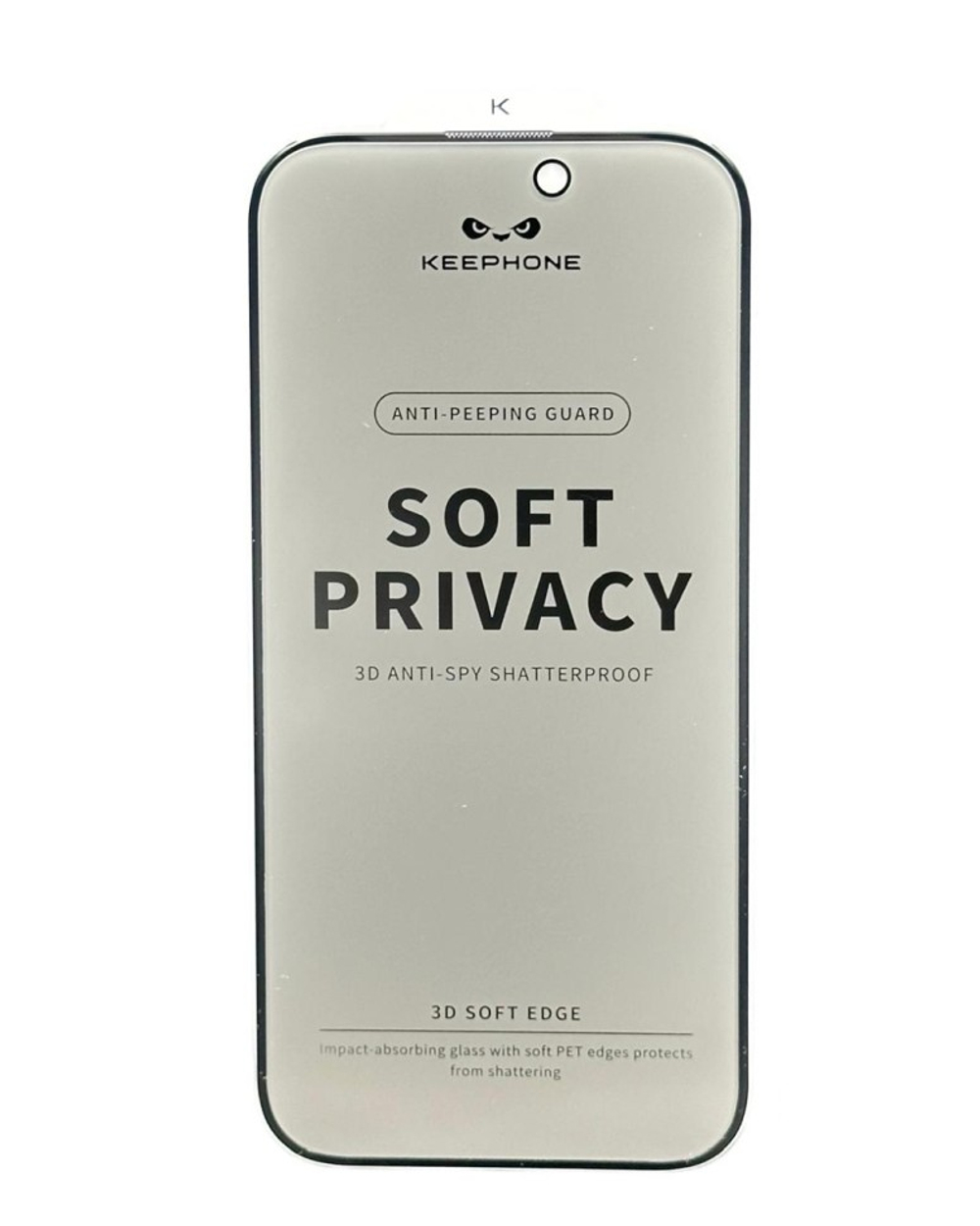 Защитное стекло i-Phone 16 Pro Keephone Soft Privacy антишпион