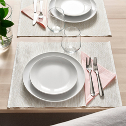 IKEA GODMIDDAG  (ИКЕА ГОДМИДДАГ)  -  Сервиз, 18 шт. - белый