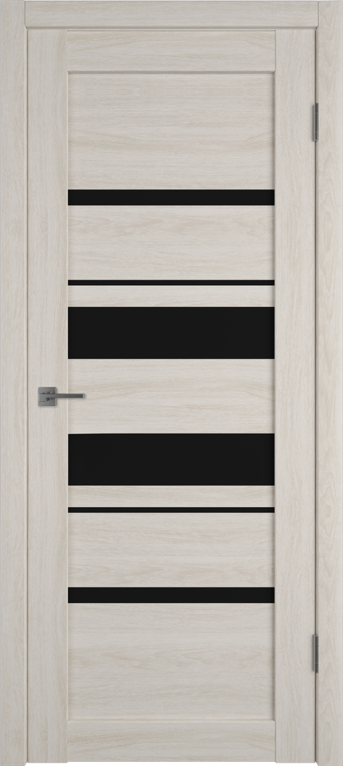 Дверь Atum Pro 29 / Scansom Oak / Black Gloss / Владимирские двери