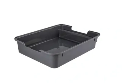Лоток для кошачьего туалета Lapki, цвет графит, 38*30*8см