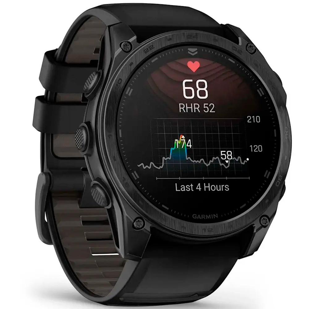 Часы-навигатор Garmin Tactix 8 Standard 51 мм Amoled, нейлоновый черный  ремешок 010-03406-01