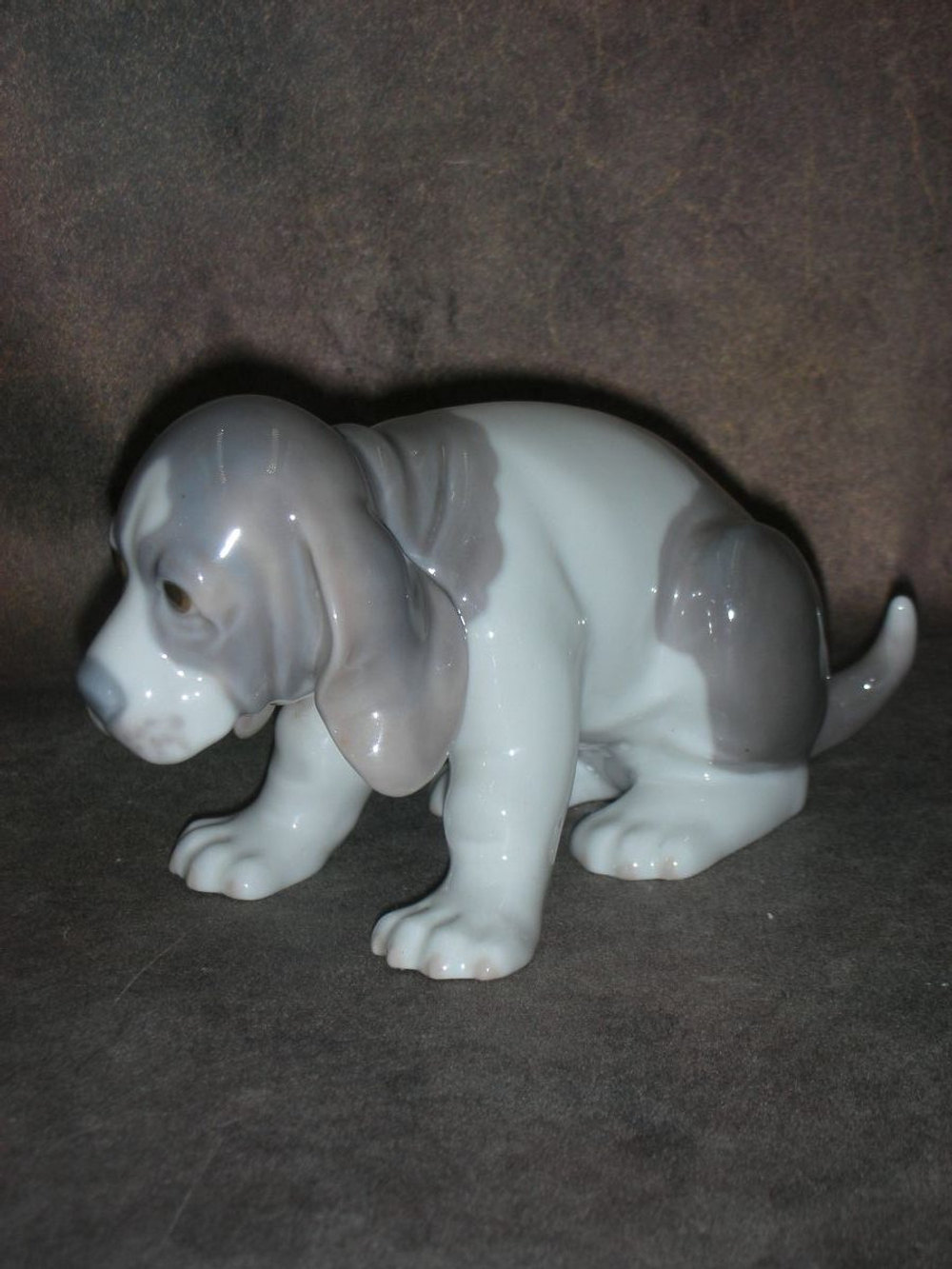 Статуэтка. Фарфор. Собака щенок. Lladro. Испания