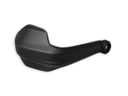 CRB108O DUCABIKE MATT CARBON HANDLEBAR PROTECTIONS (MTS V4, DSRT X)