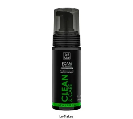Пенка для ресниц Le-Maitre Clean & Care Active 150 мл (Ph 8.5) Le Mat