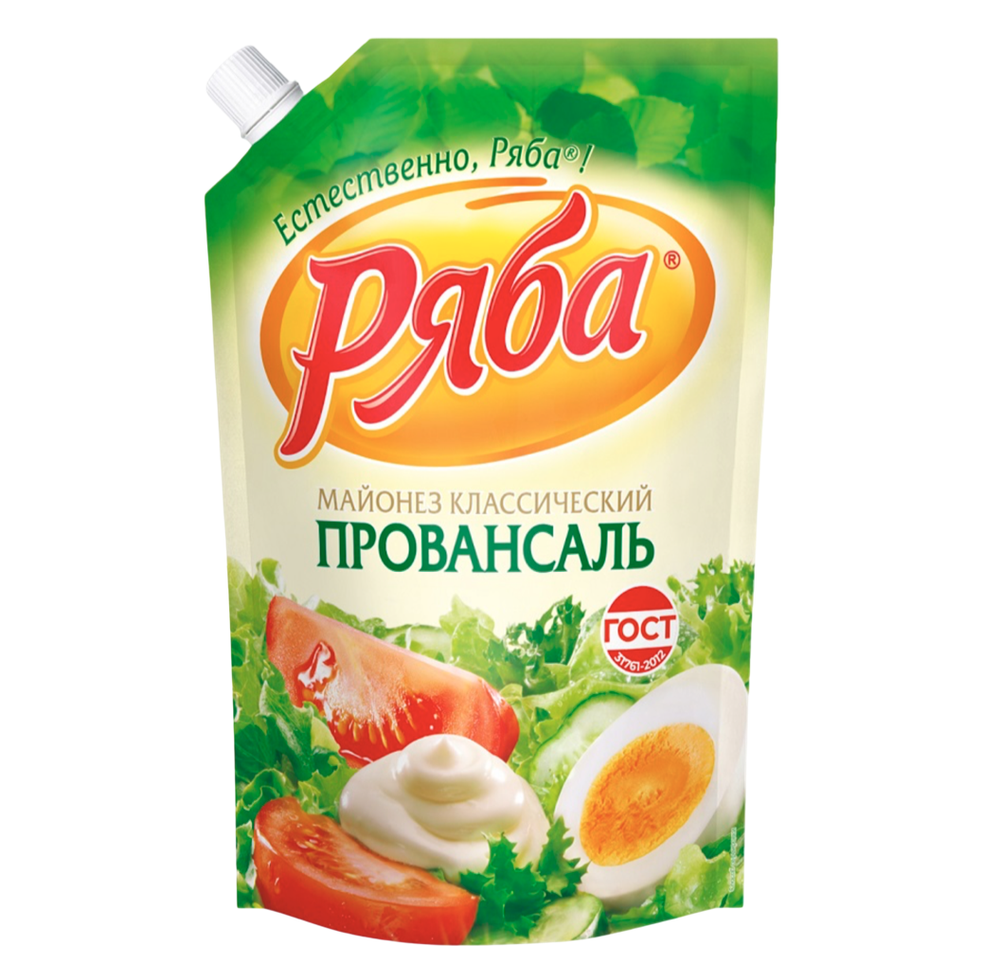 Майонез Ряба Провансаль 67% 410г