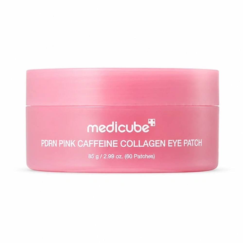 Medicube PDRN Pink Caffeine Collagen Eye Patch патчи гидрогелевые с PDRN и коллагеном