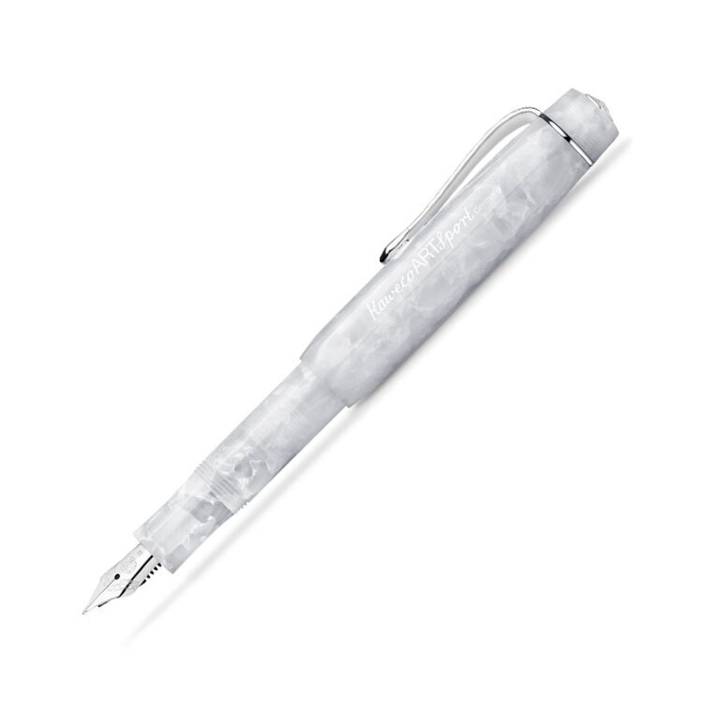 Ручка перьевая KAWECO ART Sport Mineral White с пером EF (11000190)