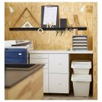 Мусорный бак IKEA SORTERA (СОРТЕРА), Белый, 60 л