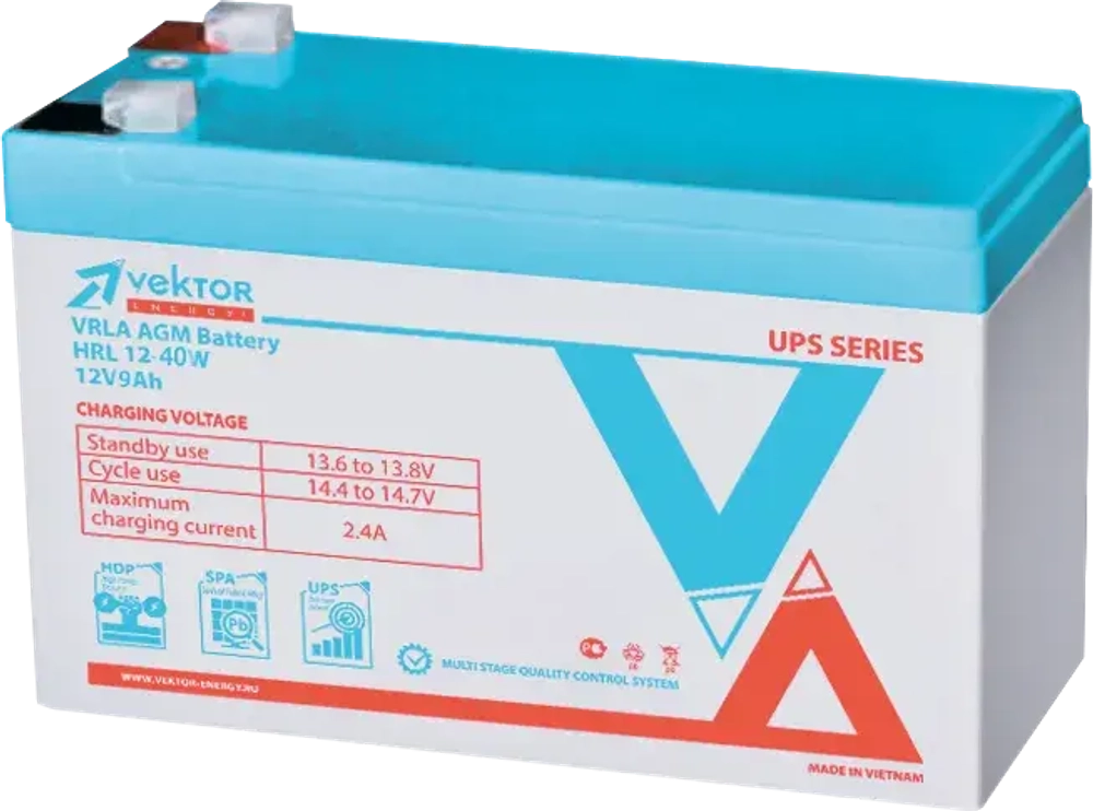 Аккумуляторная батарея Vektor Energy HRL 12-40W