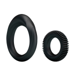 Набор из 2 эрекционных колец 3,5см и 4,5см Baile Ring Manhood BI-210153