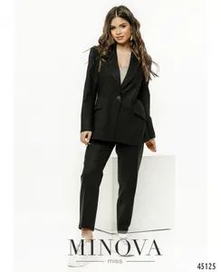 Костюм 2180-черный Minova
