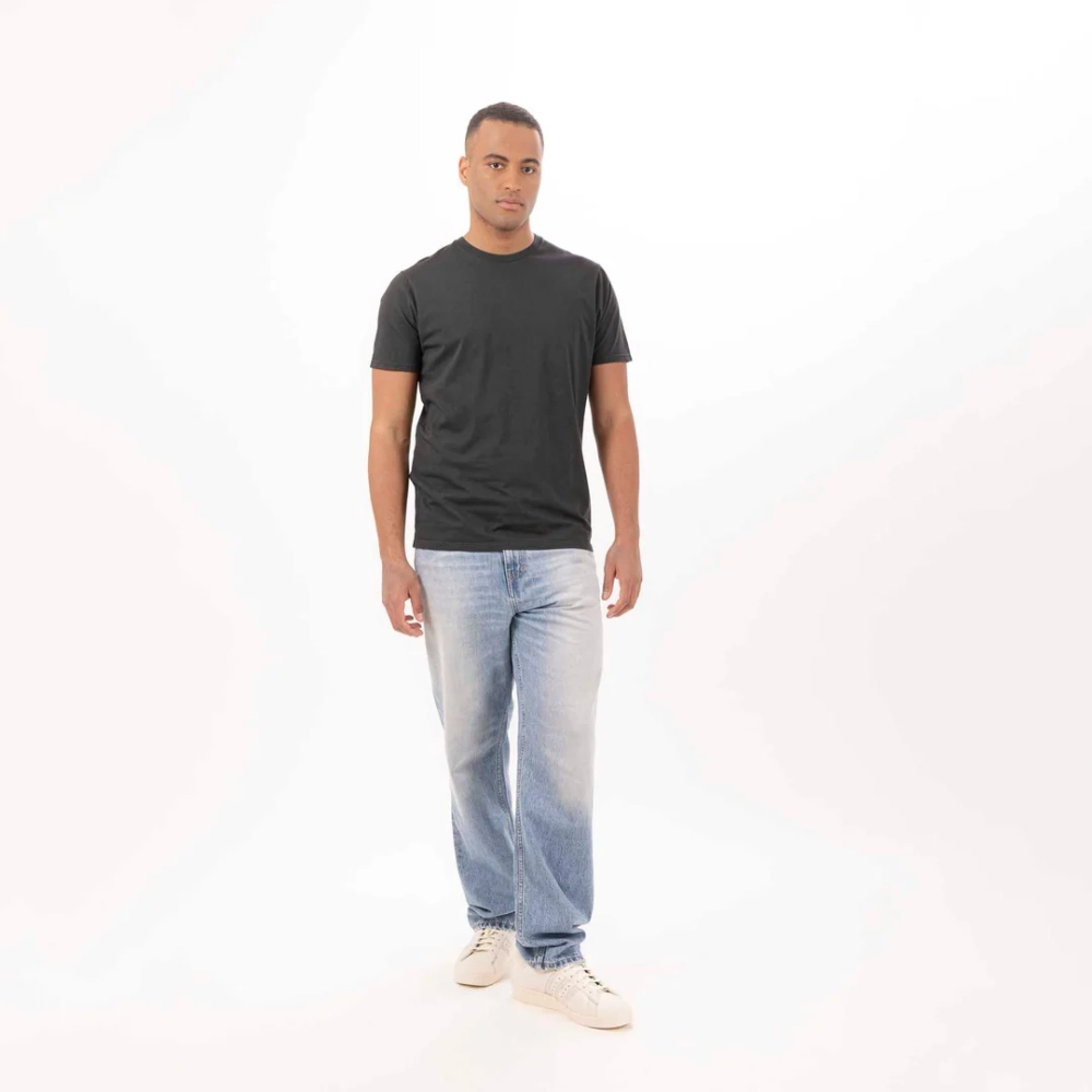 Футболка однотонная Bowery NYC Mako Jersey Pirate Black