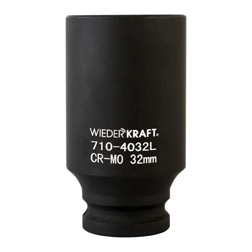 WDK-710-4032L Головка торцевая ударная глубокая 1/2", 6 гр. 32 мм.