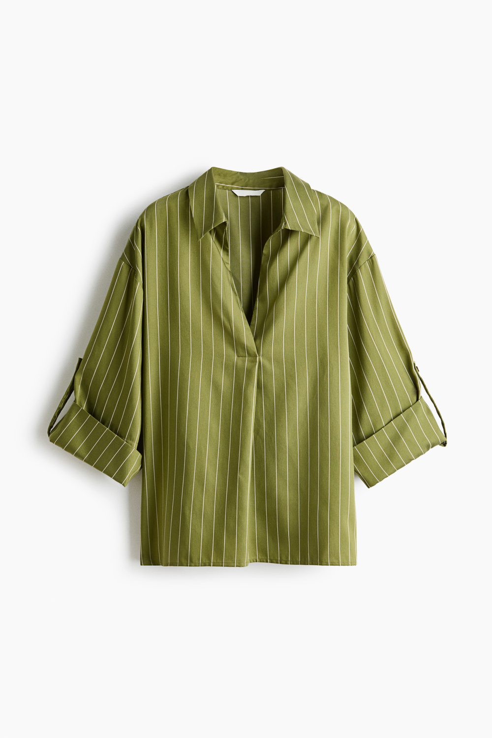 Рубашка-поповер оверсайз - H&M