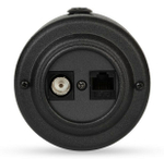Розетка информационная RJ45+TV (CAT.5E), Black matt, черная вставка, VINTAGE-BRASS 40405-5