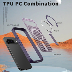 Прозрачный чехол Mesh Pro Magnetic Case для Google Pixel 10/Pixel 10 Pro