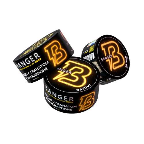 М. Табак для кальяна Banger  Батуми (Ягоды, гранат, маскарпоне) 25 гр.
