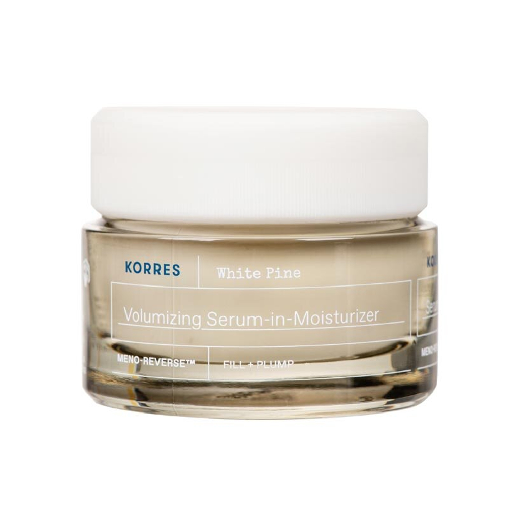 Сыворотка-крем для придания объема White Pine Volumizing Serum-in-Cream (для зрелой комбинированной кожи) KORRES, 40 мл