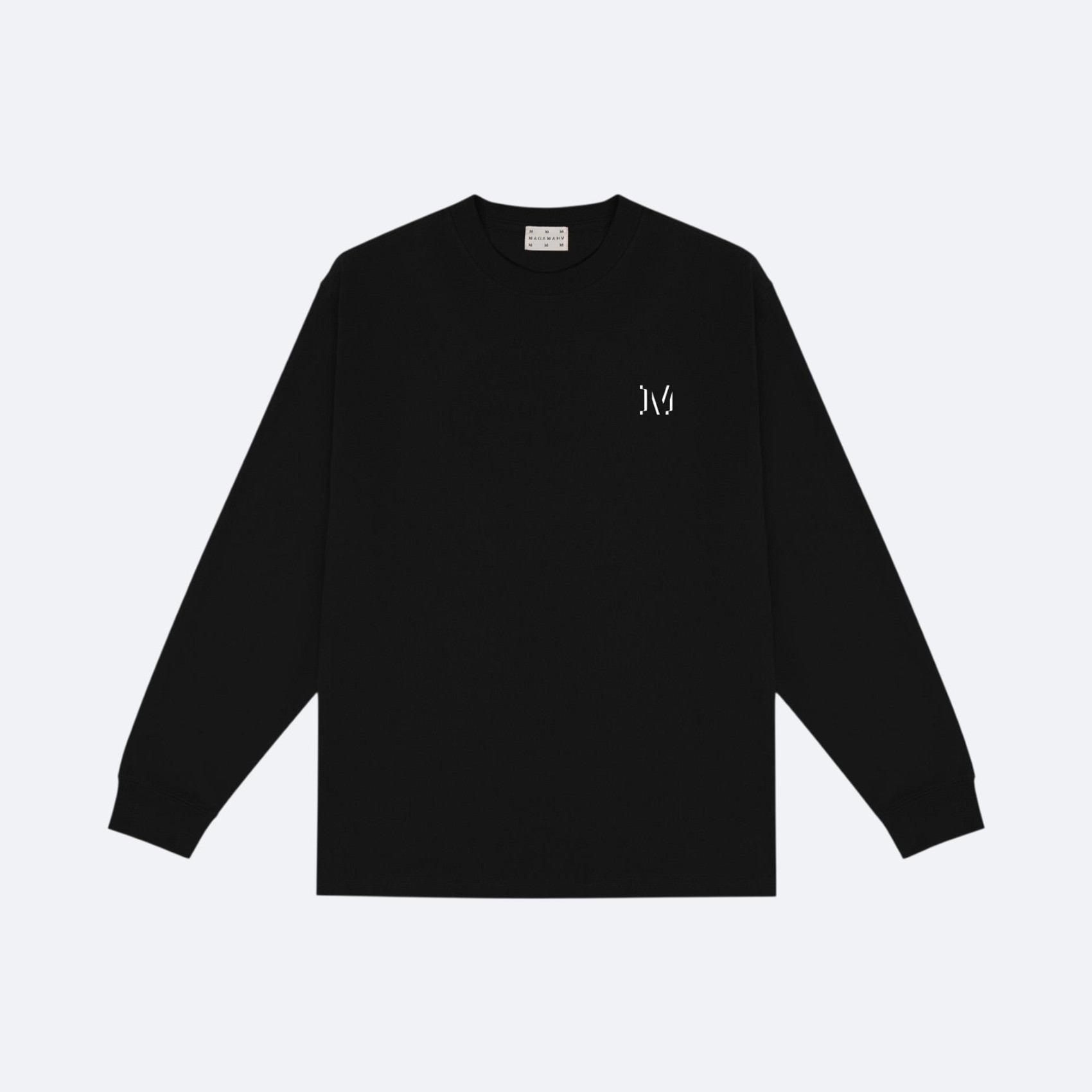 Лонгслив Magamaev Script Longsleeve (black) артикул: - купить в магазине Дайс