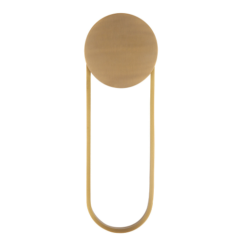 Настенный светодиодный светильник Crystal Lux NINA AP18W LED BRASS