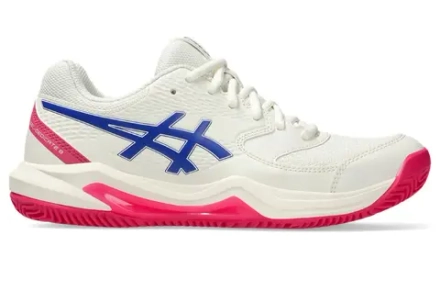 Женские теннисные кроссовки Asics Gel-Dedicate 8 Clay - cream/dark cobalt