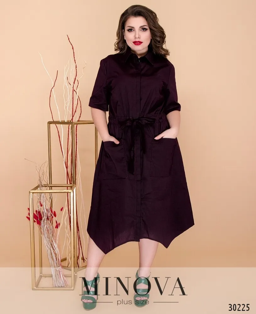 Платье 8605-марсала Minova