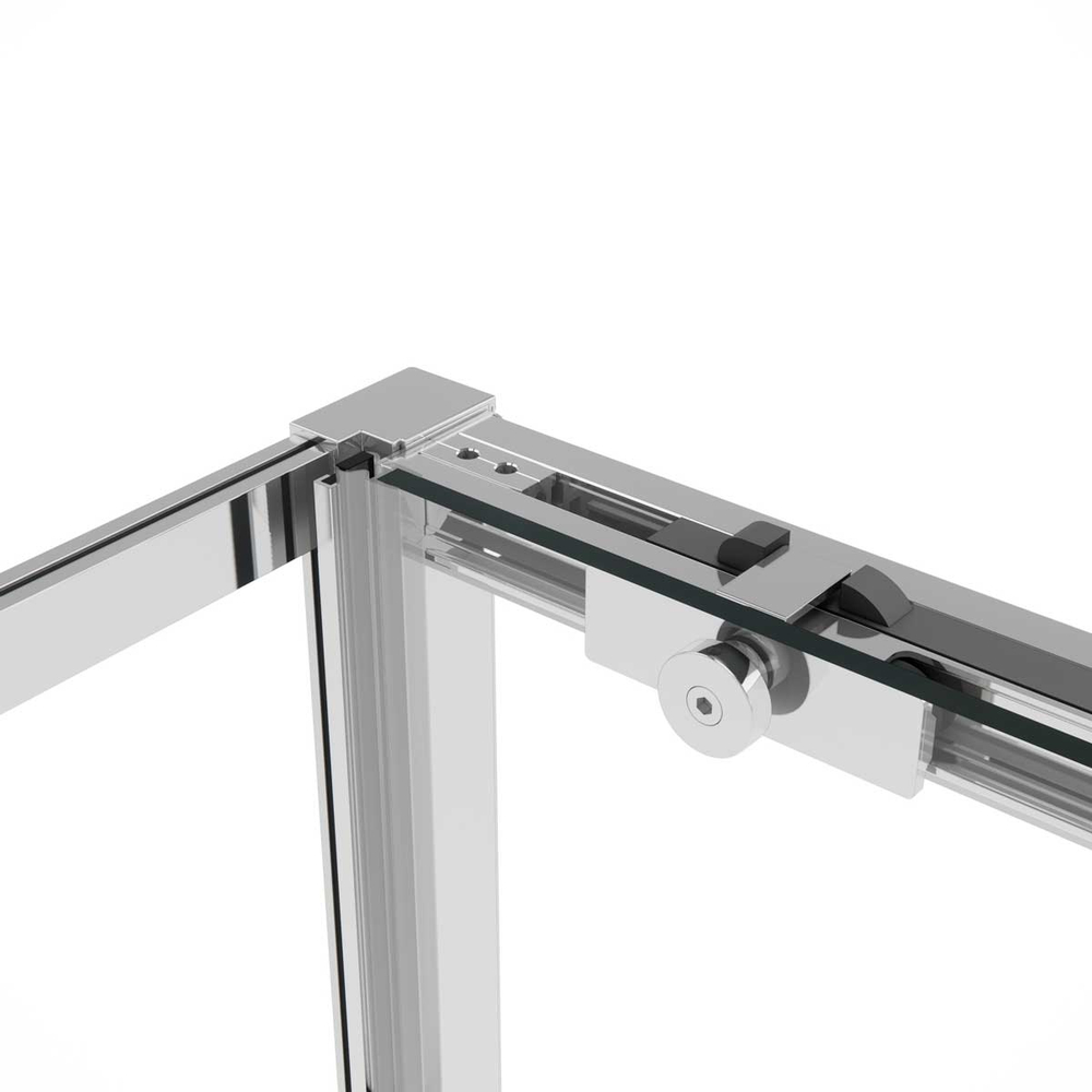 Душевой уголок Vincea Слим Софт (Slim Soft) VSR-1SS8014CL, 1400*800, хром, стекло прозрачное