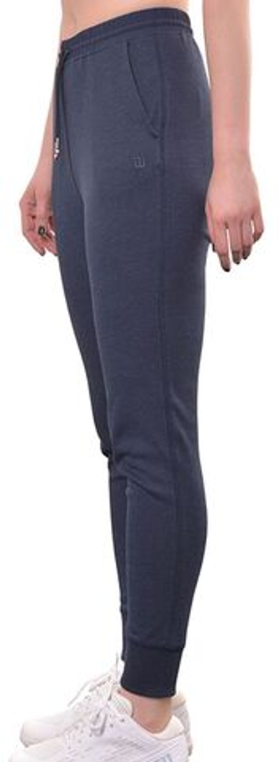 Женские теннисные брюки Wilson Slim Jogger - classic navy