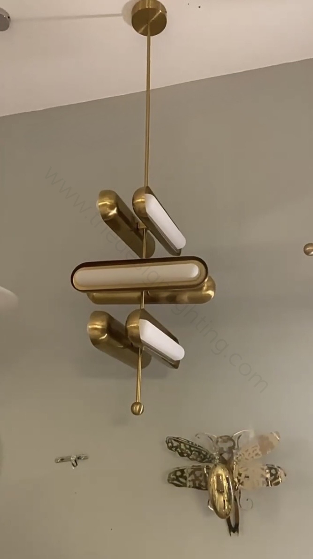 Pendant design lamp Circuit by Apparatus (3 lampshade )