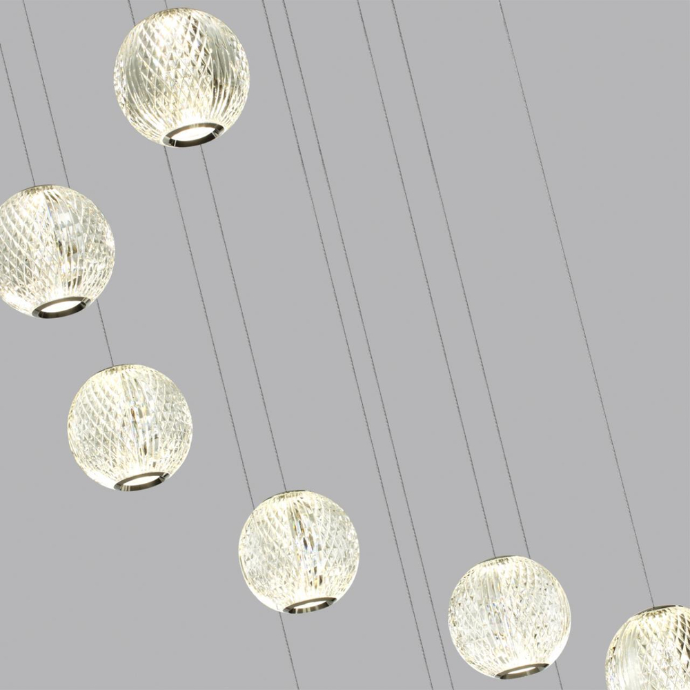 Подвесная светодиодная люстра Odeon Light CRYSTAL 5007/56L