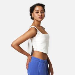 MILKY NYLON TOP