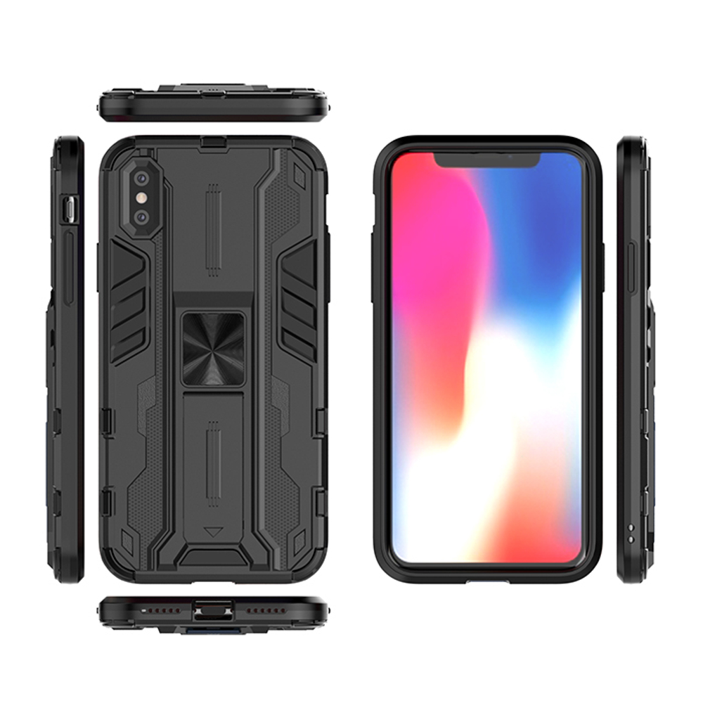 Противоударный чехол с подставкой Transformer для iPhone X / XS