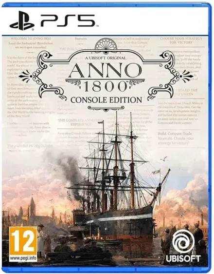 Anno 1800 Console Edition (диск для PS5, полностью на русском языке)