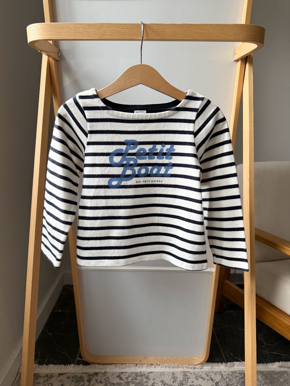 Хлопковый лонгслив Petit Bateau, 104
