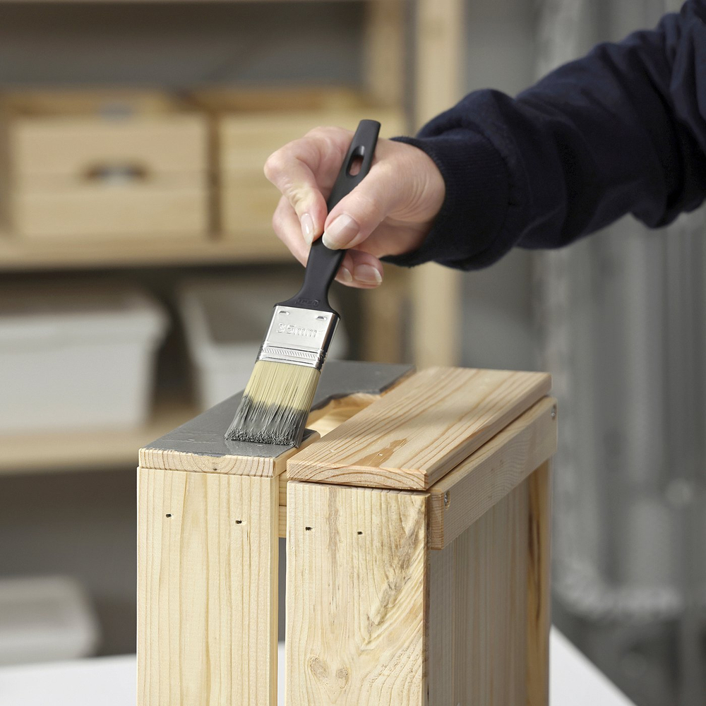 IKEA TRIXIG  (ИКЕА ТРИКСИГ)  -  Краска - серая 125 мл
