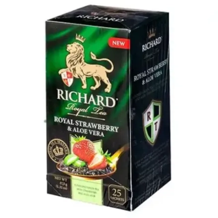 RICHARD ROYAL ALOE VERA чай зеленый 25X13,2 г.