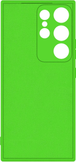 Мягкий Soft Touch чехол из силикона для SAMSUNG GALAXY S23 ULTRA с бархатной подкладкой