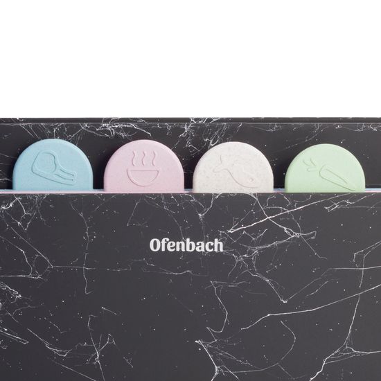 Подставка для ножей и набор разделочных досок 4 шт. Ofenbach NB 100200