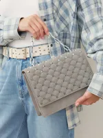 СУМКА «BAD GIRL LARGE» СЕРЫЙ