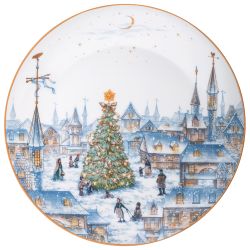 ТАРЕЛКА ЗАКУСОЧНАЯ LEFARD "СНЕЖНАЯ КОРОЛЕВА" 20,5 СМ (КОР=24ШТ.)