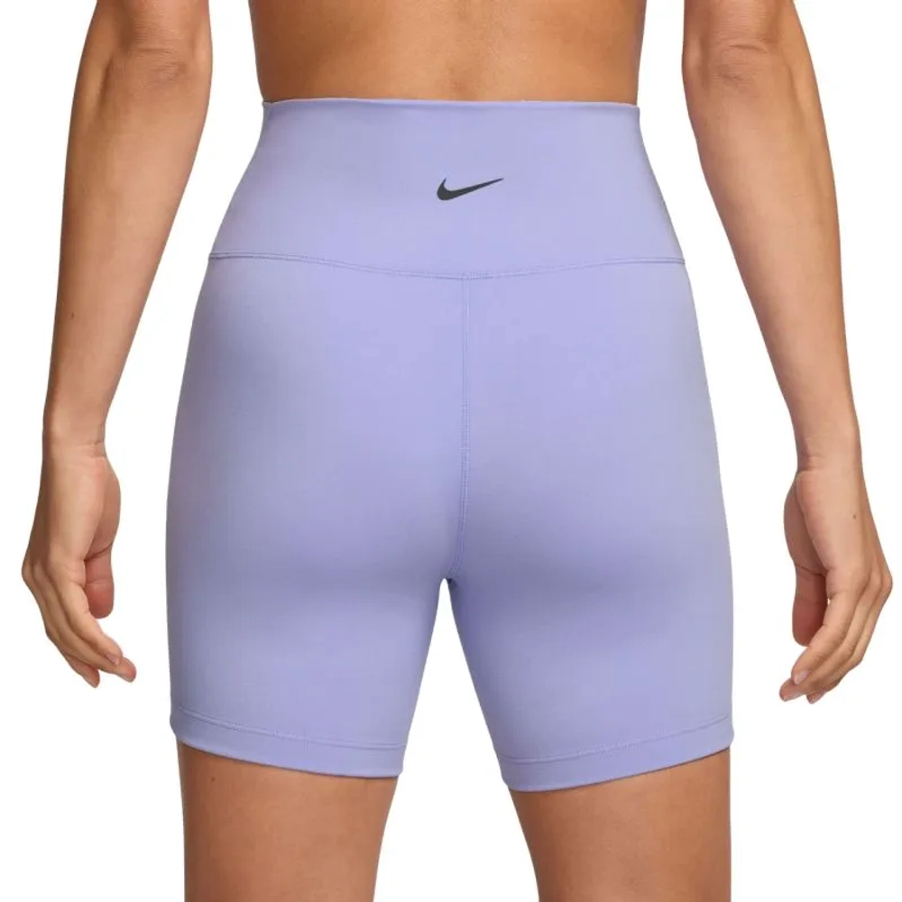 Женские теннисные шорты Nike One High-Waisted 5in - lilac ice/black