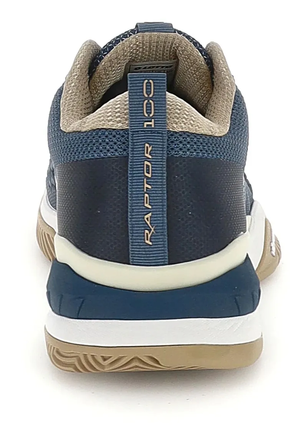 Теннисные кроссовки Lotto Raptor Hyperpulse 100 III Clay - indigo blue/all white/irish beige