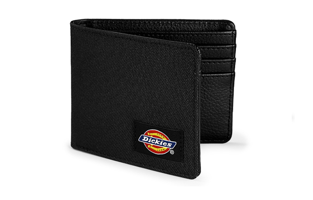 Dickies Canvas Bag Card Holder, Wallet Small Unisex Black