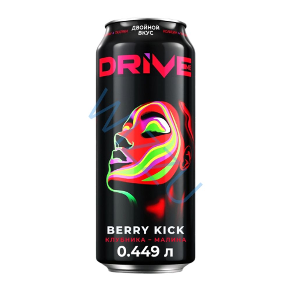 Напиток энергетический Drive MeBerry Kick 0,449л