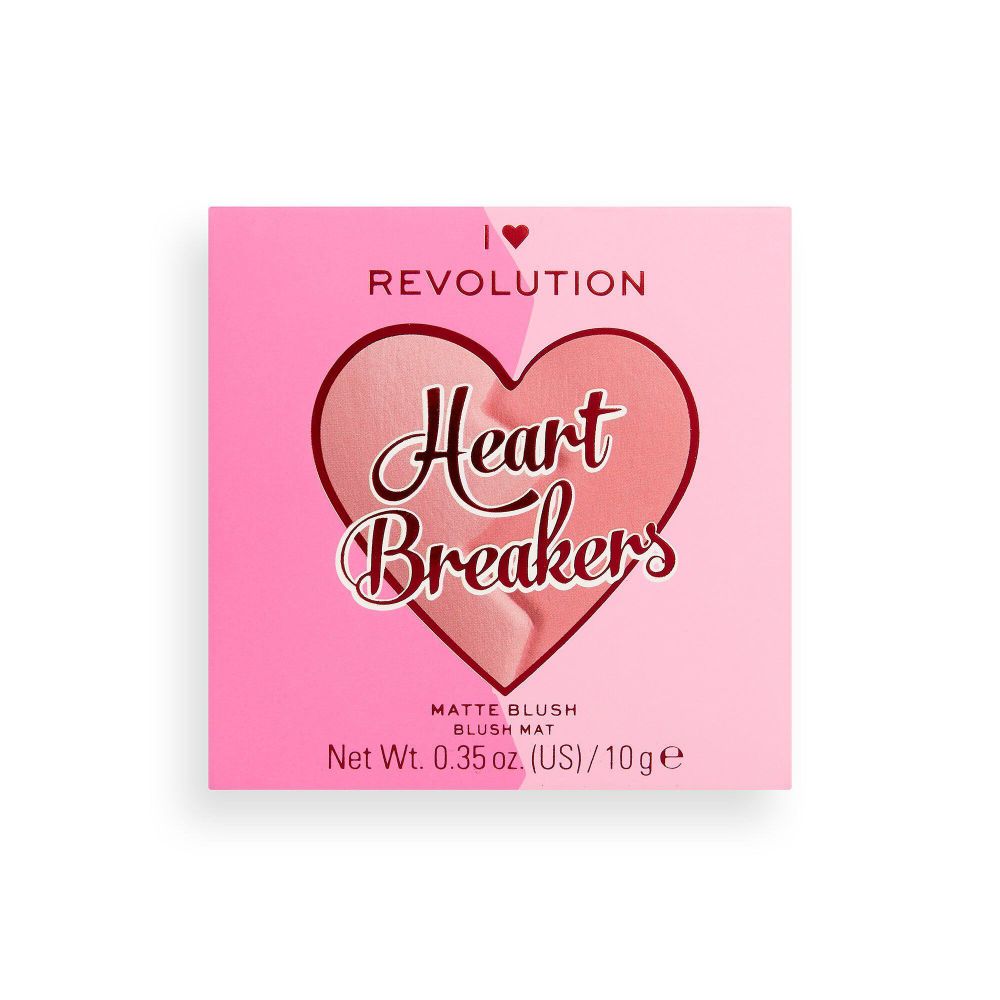 Румяна Makeup REVOLUTION I Heart Makeup/Румяна/Heart Breakers/Matte/Brave